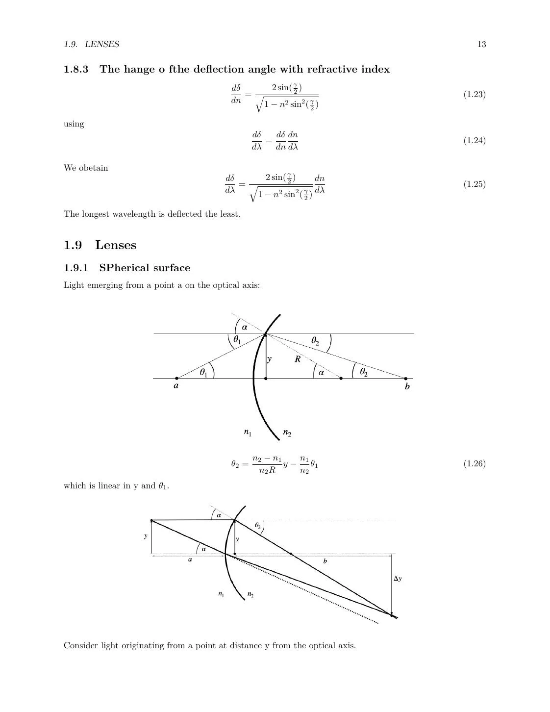 Optics Review: Geometrical Optics, Wave Optics, EM Waves, and Quantum Basics page 13