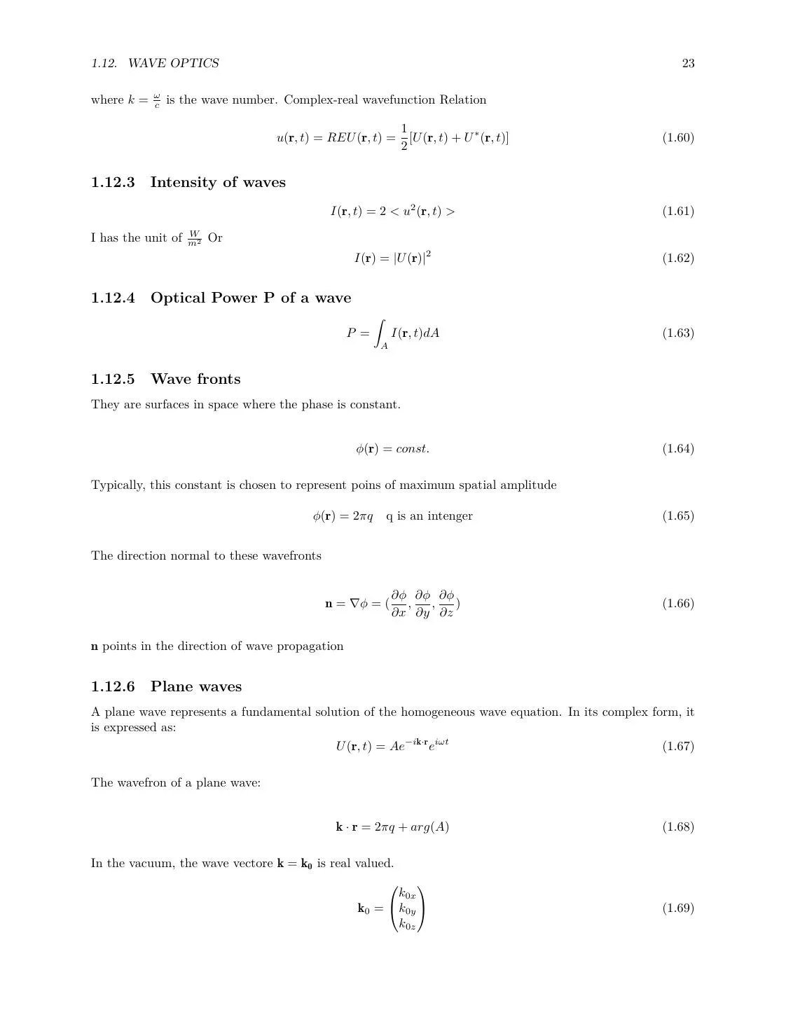 Optics Review: Geometrical Optics, Wave Optics, EM Waves, and Quantum Basics page 23